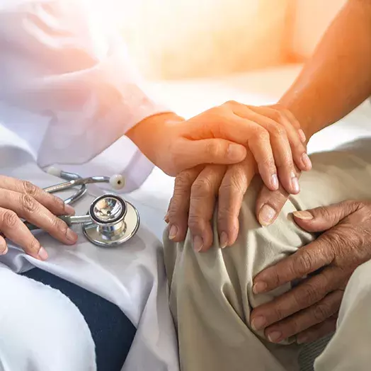 Doctor and patient